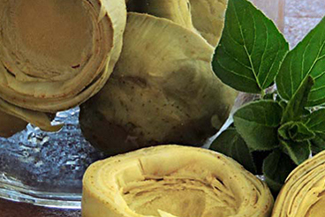 artichoke hearts in oil